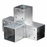 TIMBER FITTINGS HDG, MATERIAL THICKNESS 2,0 MM, FOR 9x9 CM
