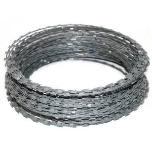 Widerhakensperrdraht - verzinkt - Ø 730 mm - Ø 730 mm - verzinkt